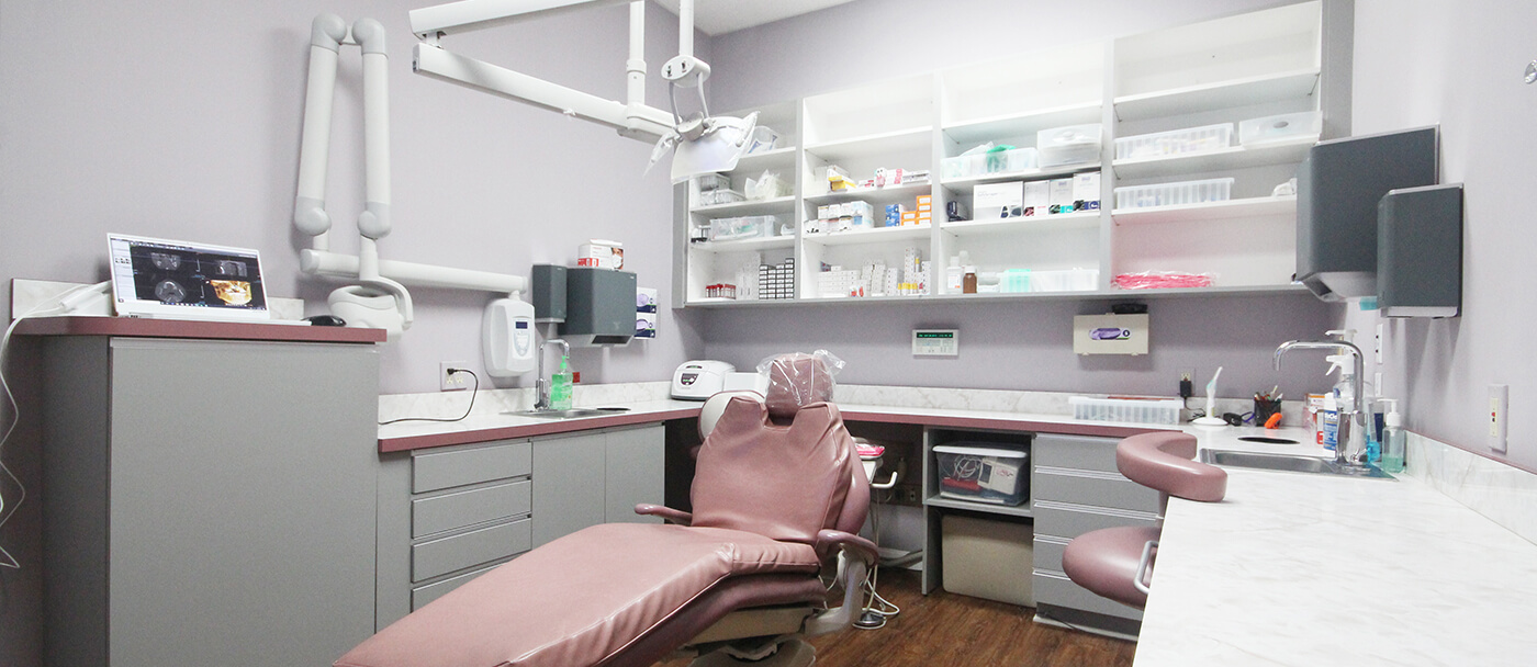 Modern state of the art dental treatment room