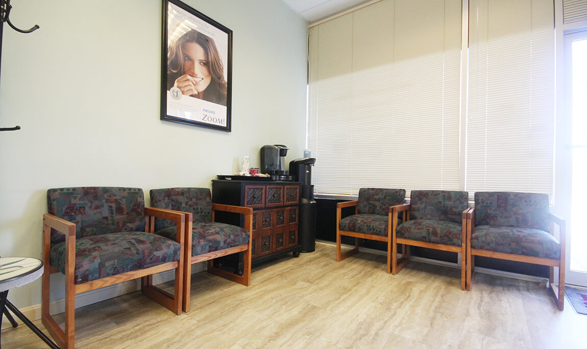 Ellicott City Smiles Dental Group waiting room